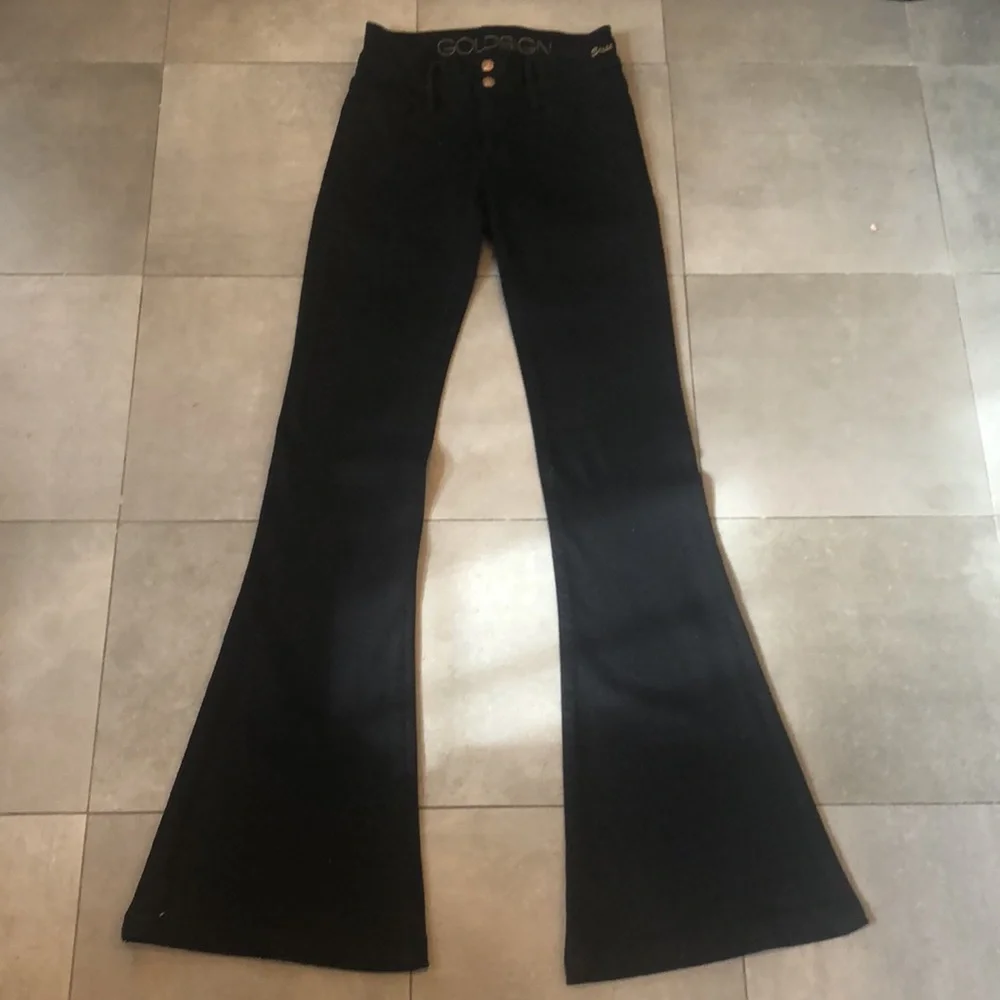 Goldsign Black Sissi Flare Jeans - Picture 5 of 15
